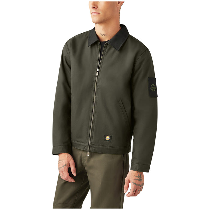 Dickies X Spitfire Jacket - Men's Olive Green