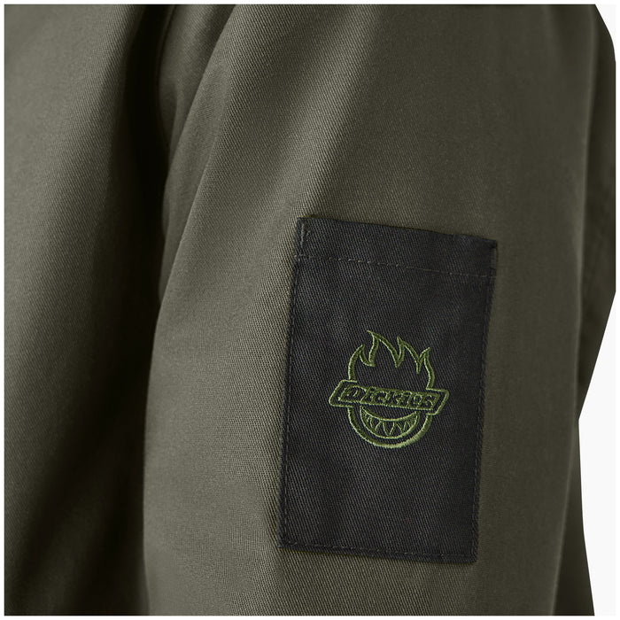 Dickies X Spitfire Jacket - Men's Olive Green