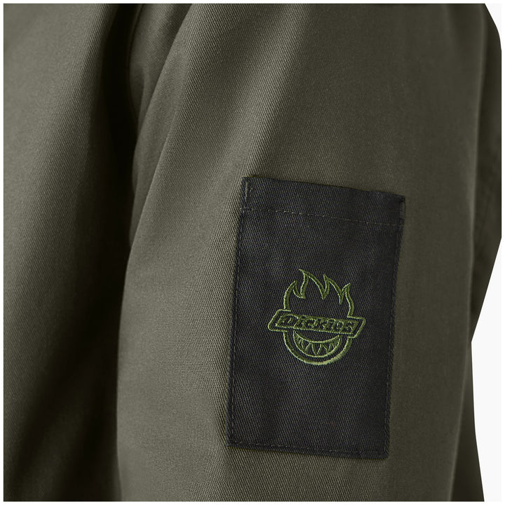 Dickies X Spitfire Jacket - Men's Olive Green