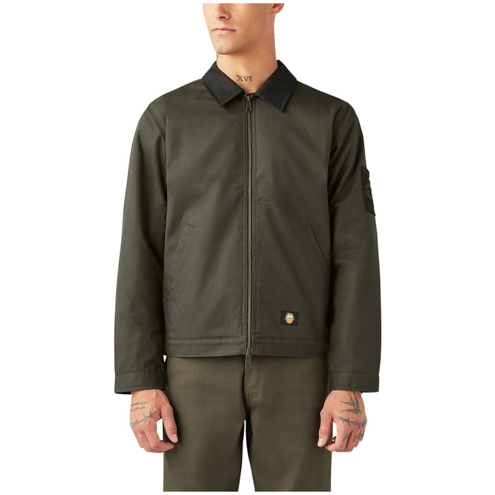 Dickies X Spitfire Jacket - Men's Olive Green