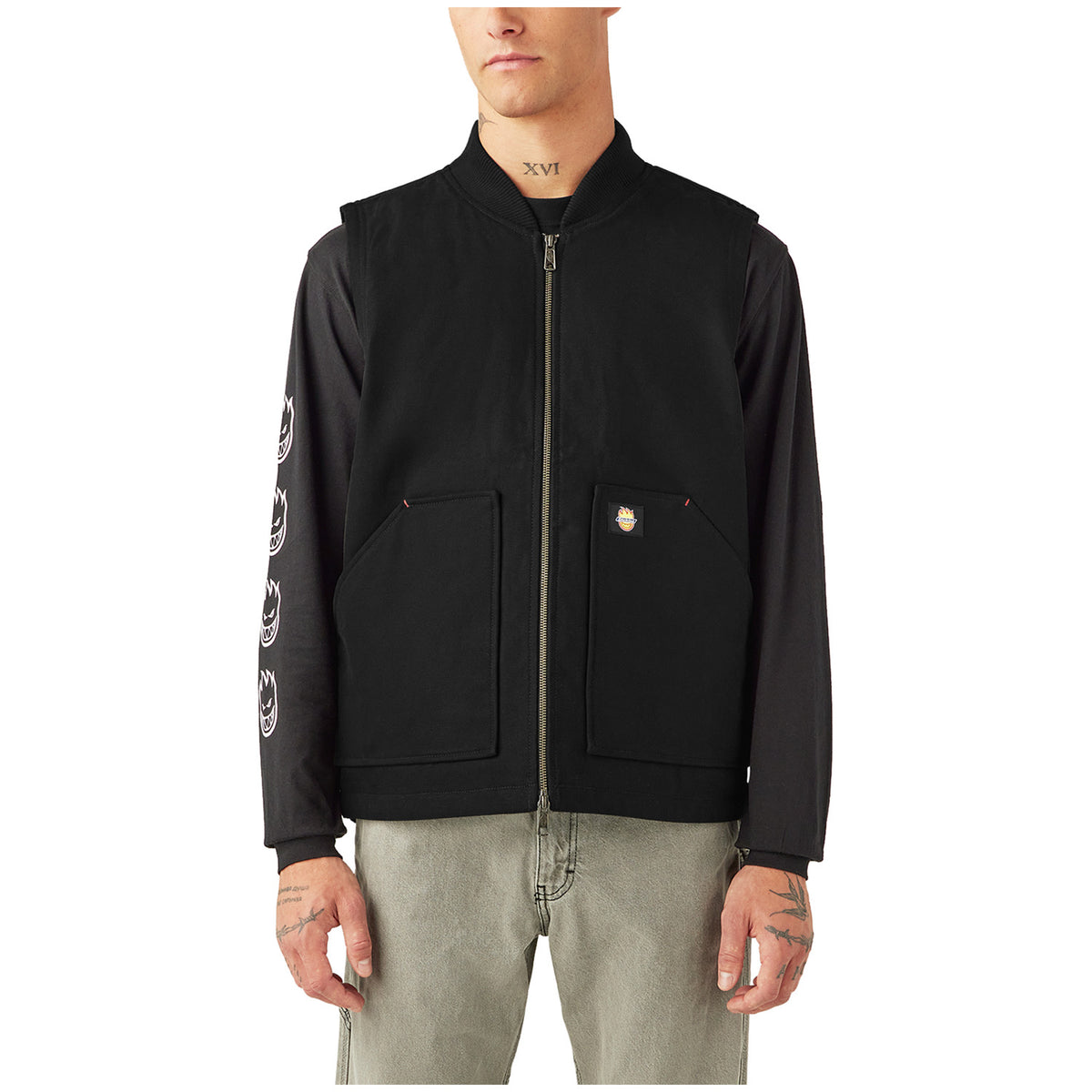 Dickies X Spitfire Vest - Men's Black