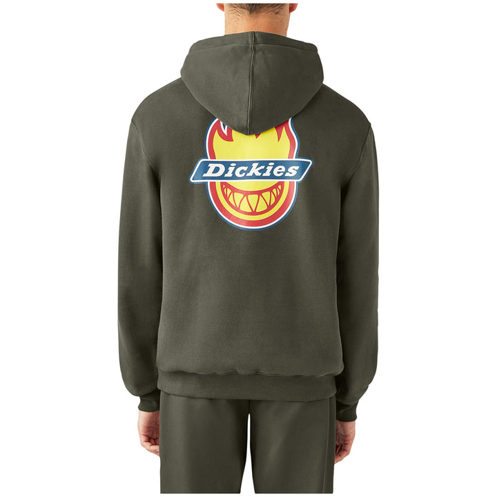 Dickies X Spitfire Hoodie - Men's Olive Green