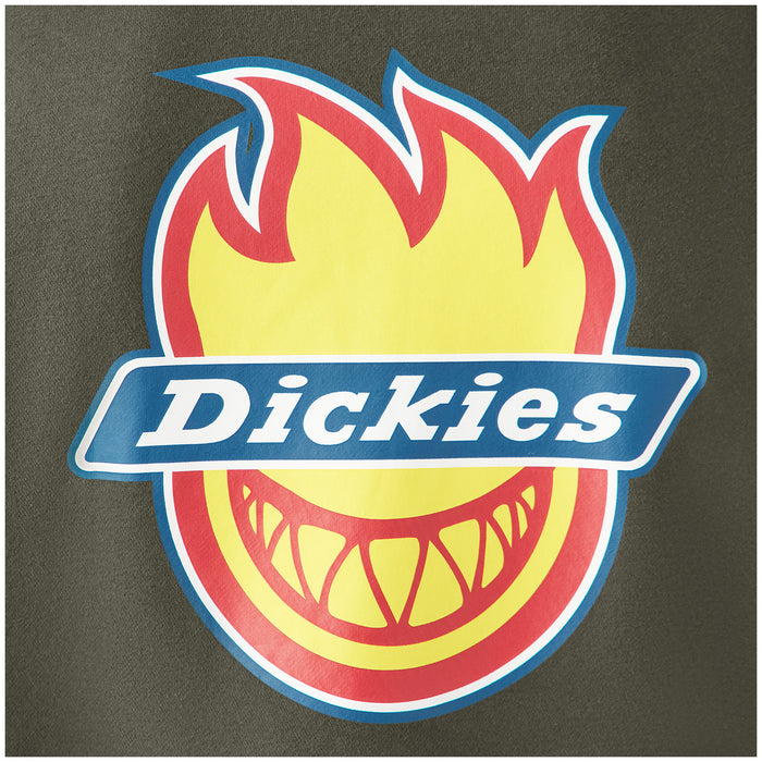 Dickies X Spitfire Hoodie - Men's Olive Green