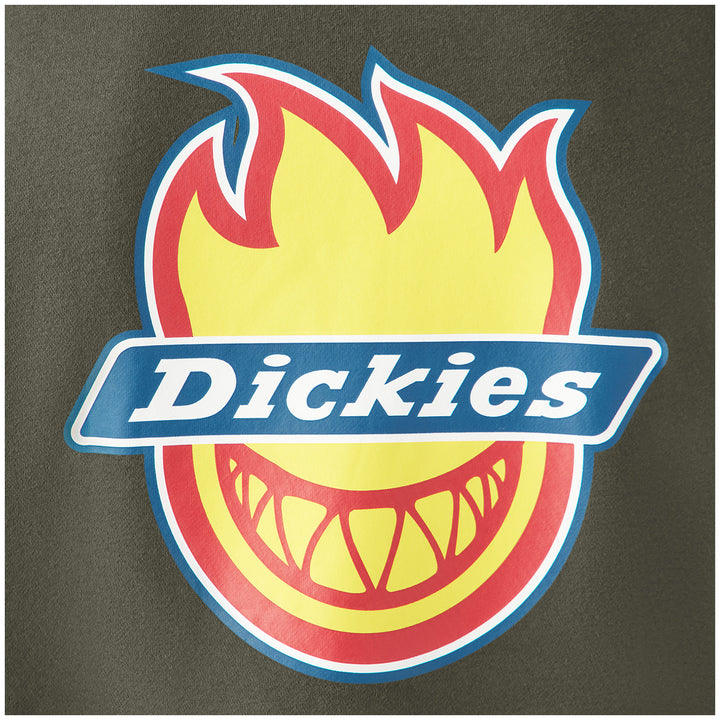 Dickies X Spitfire Hoodie - Men's Olive Green