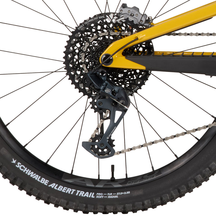 Santa Cruz Heckler SL C S E-Mountain Bike 2025 Gloss Mustard Yellow