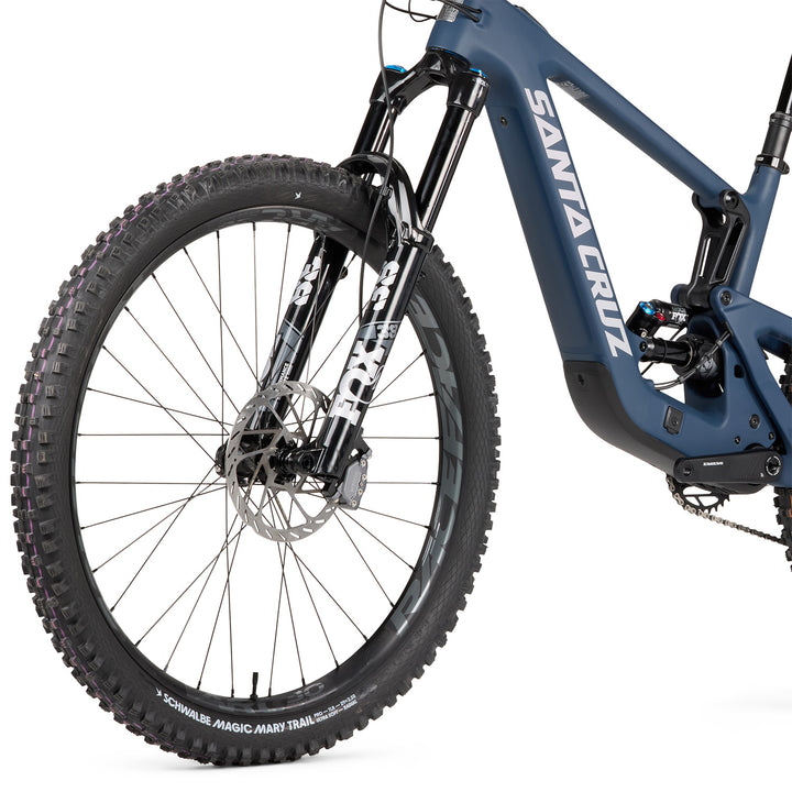 Santa Cruz Heckler SL C Stout E-Mountain Bike 2025 Matte Dark Blue