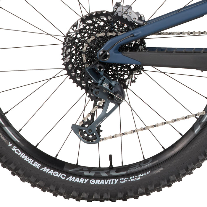 Santa Cruz Heckler SL C Stout E-Mountain Bike 2025 Matte Dark Blue