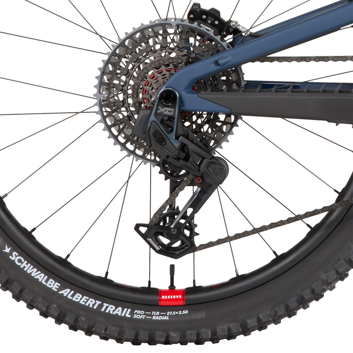 Santa Cruz Heckler SL CC X0 AXS Reserve E-Mountain Bike 2025 Matte Dark Blue