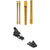 Black Crows Justis Skis + Salomon Strive 14 GW Ski Bindings