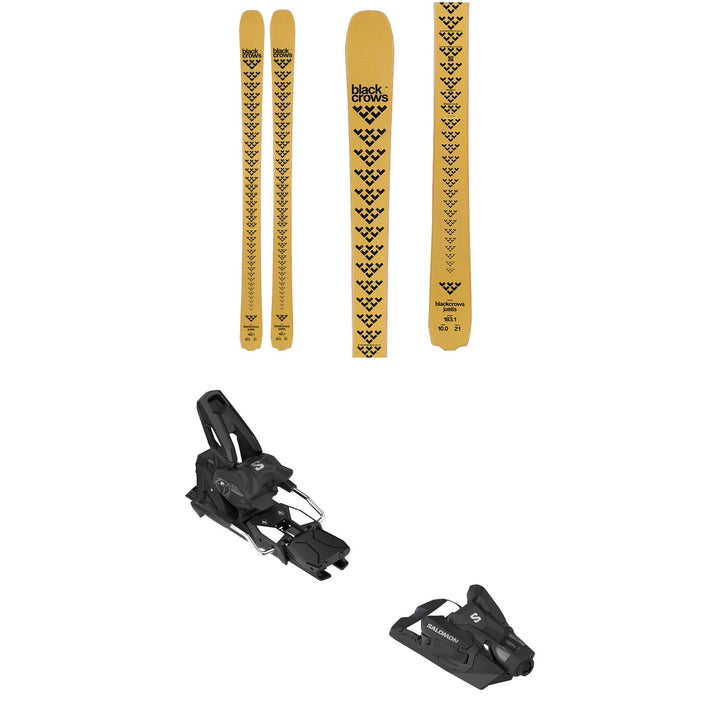Black Crows Justis Skis + Salomon Strive 14 GW Ski Bindings