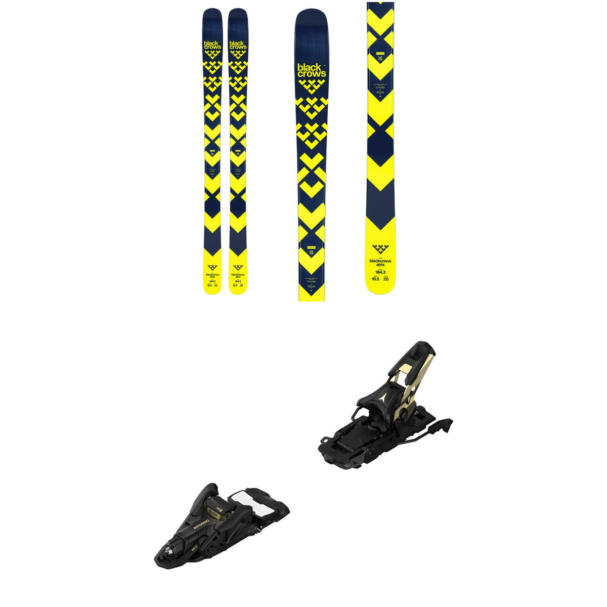 Black Crows Atris Skis + Atomic Shift MNC 13 Alpine Touring Ski Bindings 2024