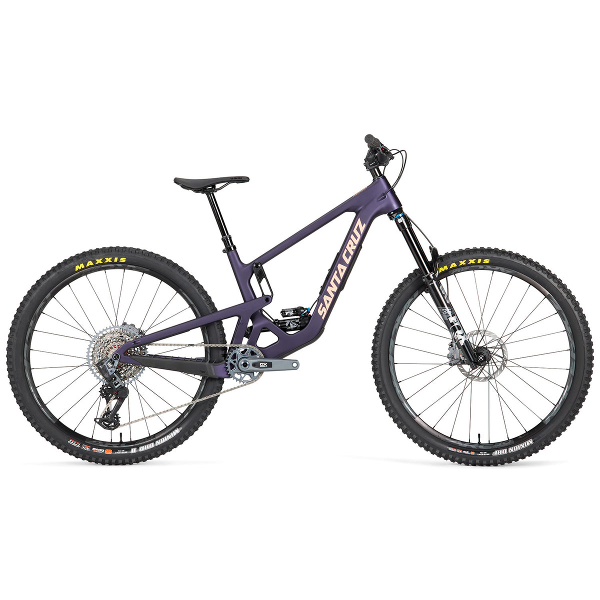 Santa Cruz Hightower 4 C GX AXS Complete Mountain Bike 2025 Matte Deep Purple