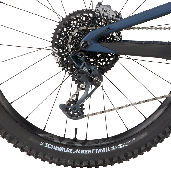 Santa Cruz Heckler SL C S E-Mountain Bike 2025 Matte Dark Blue