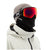 Anon M4 Toric MFI Goggles Black / Perceive Sunny Red + Perceive Cloudy Burst