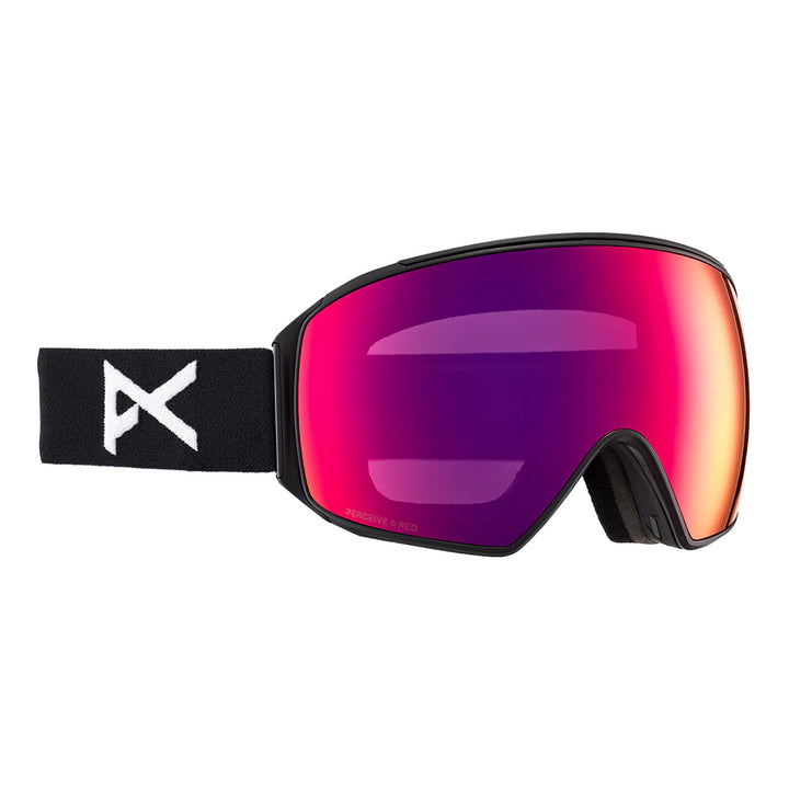 Anon M4 Toric MFI Goggles Black / Perceive Sunny Red + Perceive Cloudy Burst