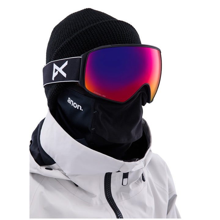 Anon M4 Toric MFI Goggles Black / Perceive Sunny Red + Perceive Cloudy Burst