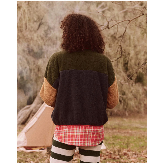 The Great Outdoors The Plush Colorblock Terrain Full Zip - Women's Mountain View & Midnight