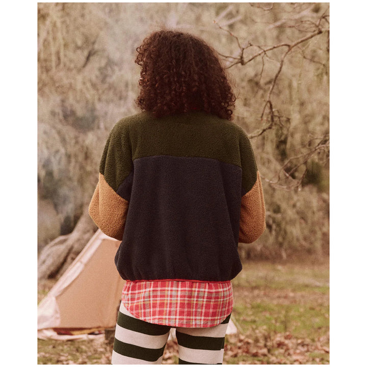 The Great Outdoors The Plush Colorblock Terrain Full Zip - Women's Mountain View & Midnight