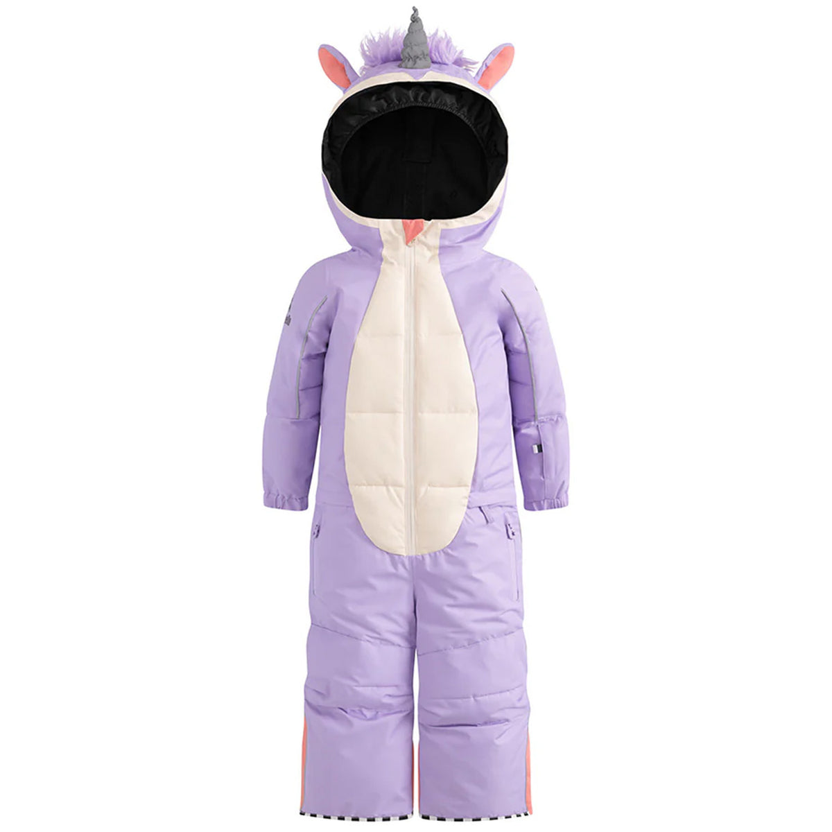 WeeDo funwear UNIDO Lila Unicorn Snowsuit - Kids' Purple