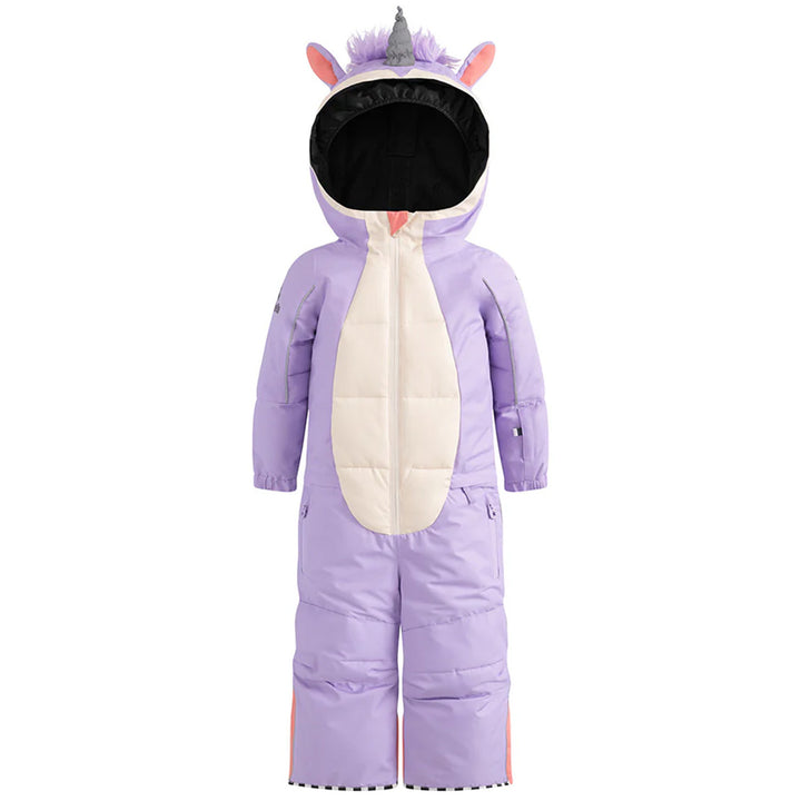 WeeDo funwear UNIDO Lila Unicorn Snowsuit - Kids' Purple