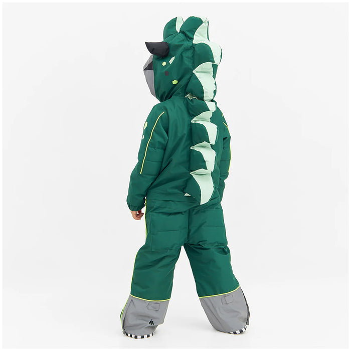 WeeDo funwear MONDO Silver Monster Snowsuit - Kids' Green