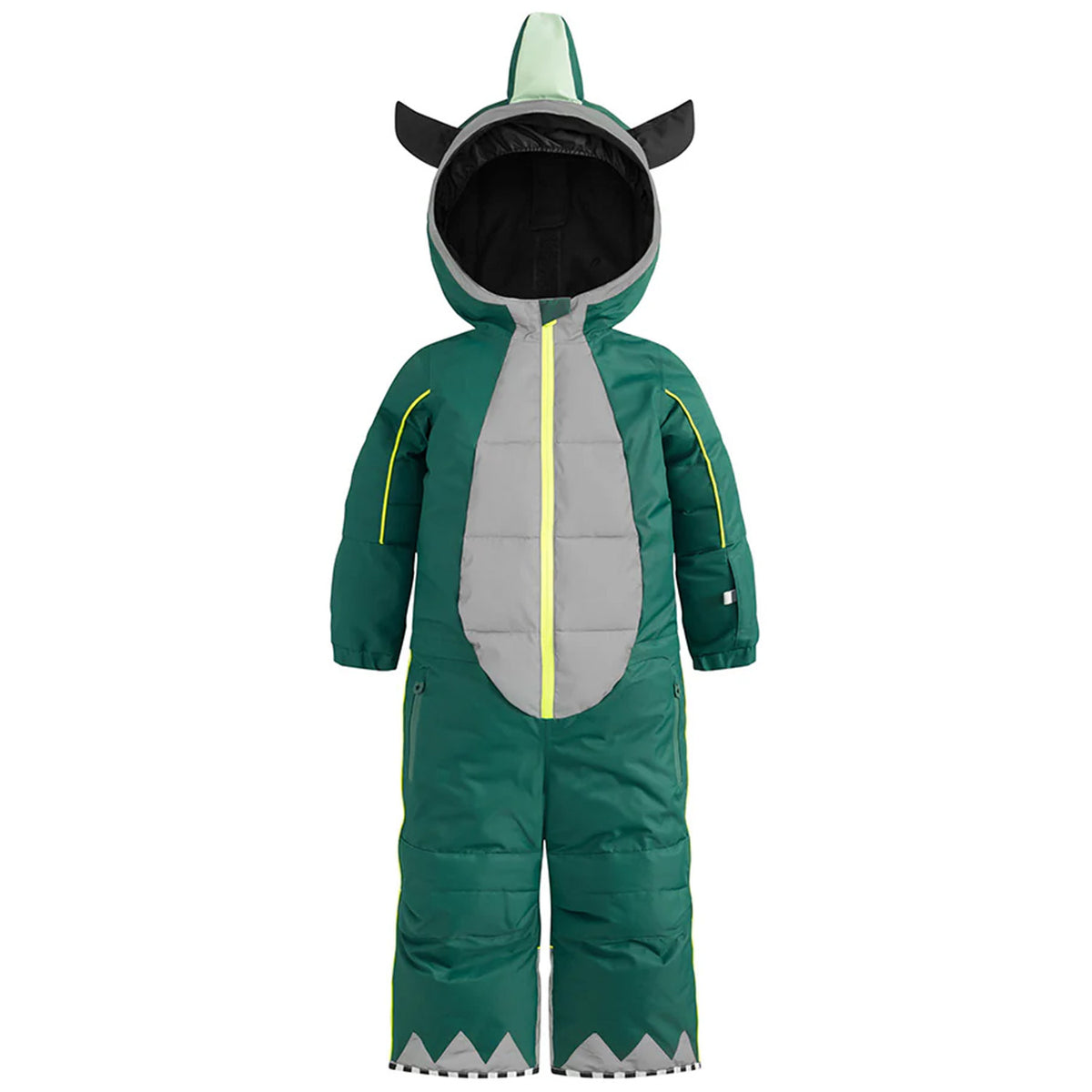 WeeDo funwear MONDO Silver Monster Snowsuit - Kids' Green