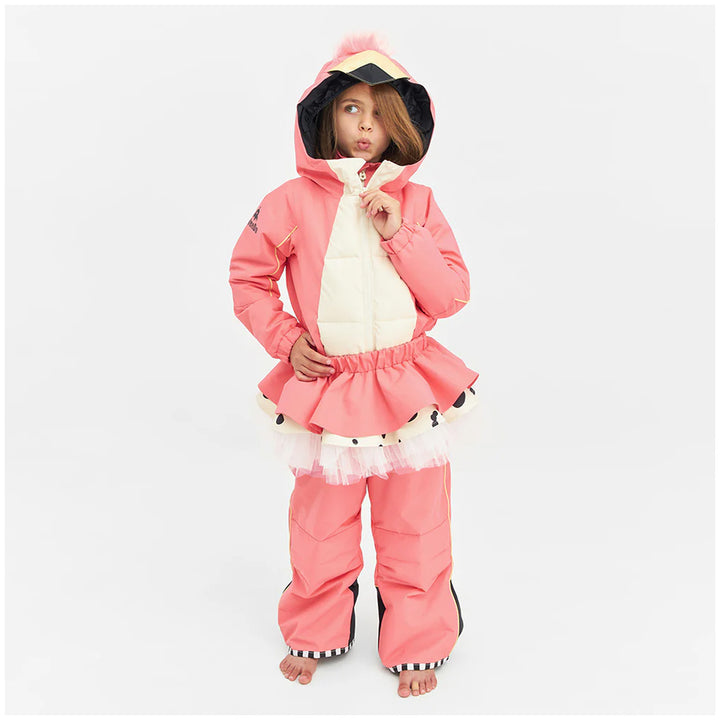WeeDo funwear FLAMINGDO Snowsuit - Kids' Flamingo Pink