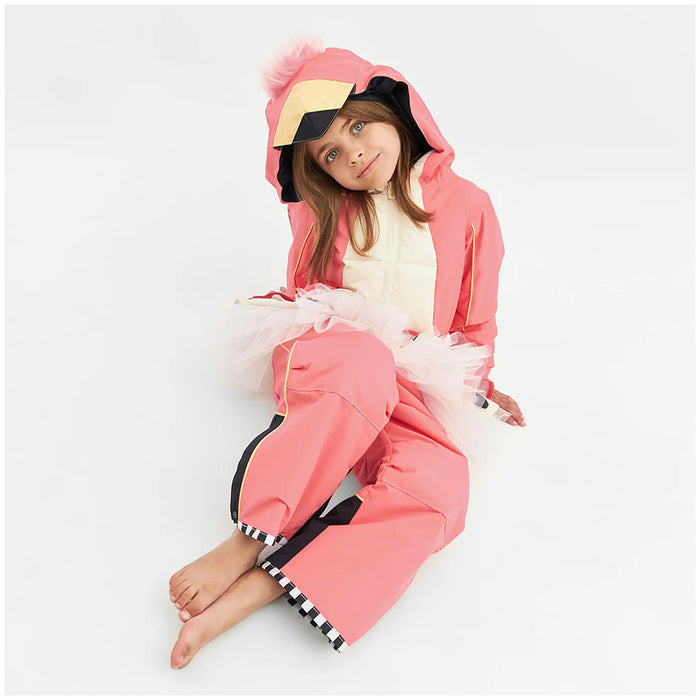 WeeDo funwear FLAMINGDO Snowsuit - Kids' Flamingo Pink