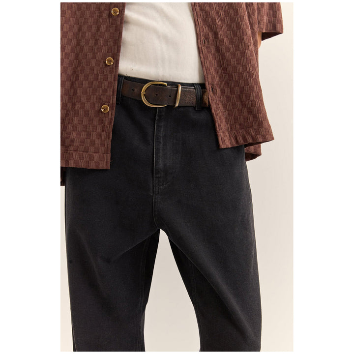 Rhythm Essential Jeans - Men's Washed Black