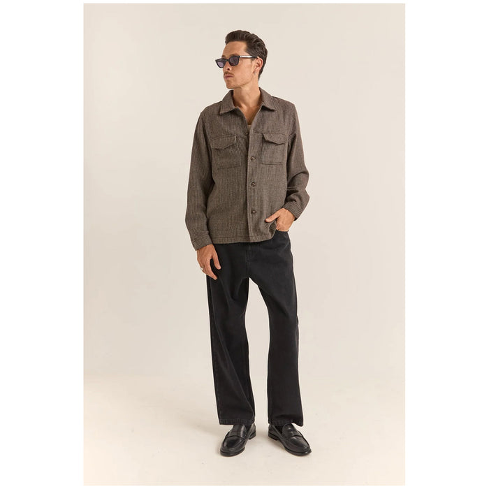 Rhythm Fleck Overshirt - Men's Earth