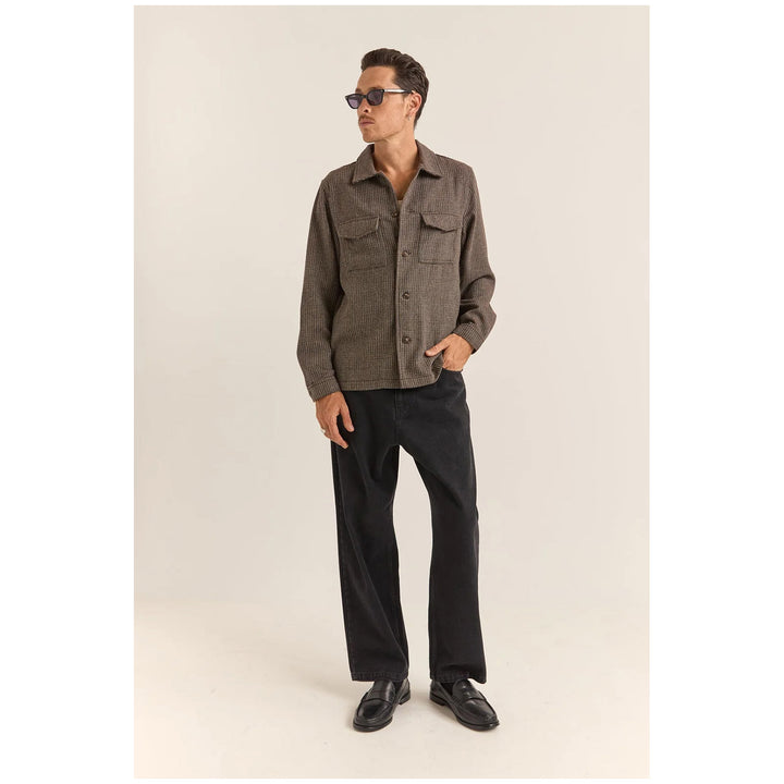 Rhythm Fleck Overshirt - Men's Earth
