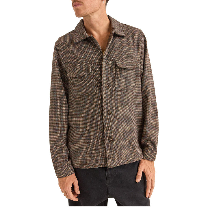 Rhythm Fleck Overshirt - Men's Earth