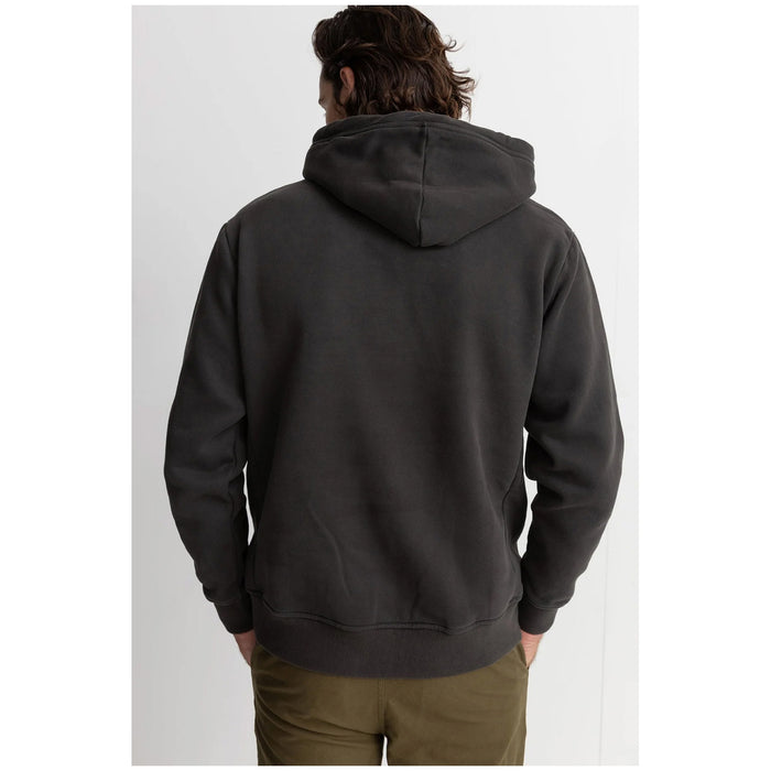 Rhythm Classic Fleece Hood - Men's Vintage Black