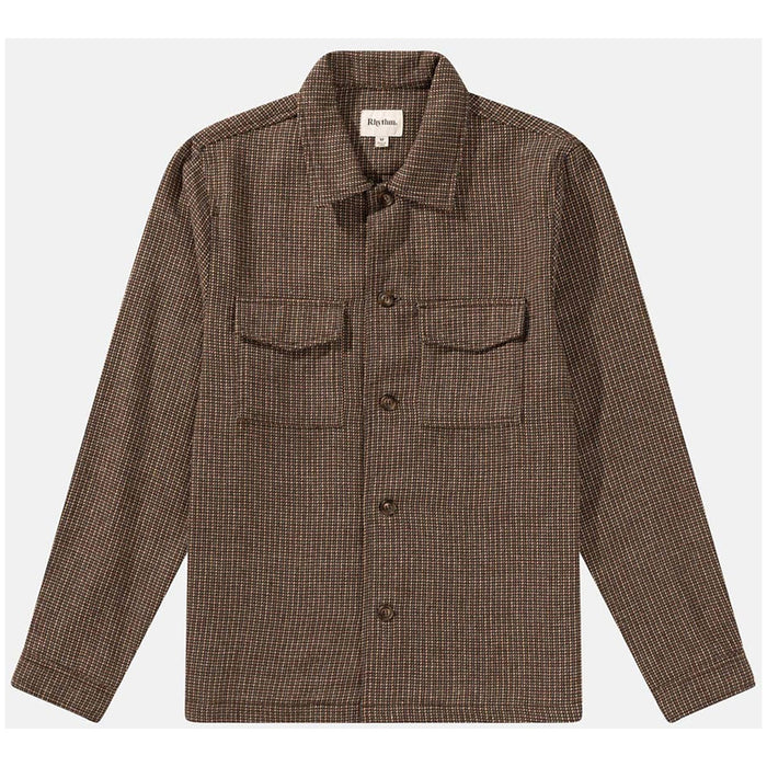 Rhythm Fleck Overshirt - Men's Earth