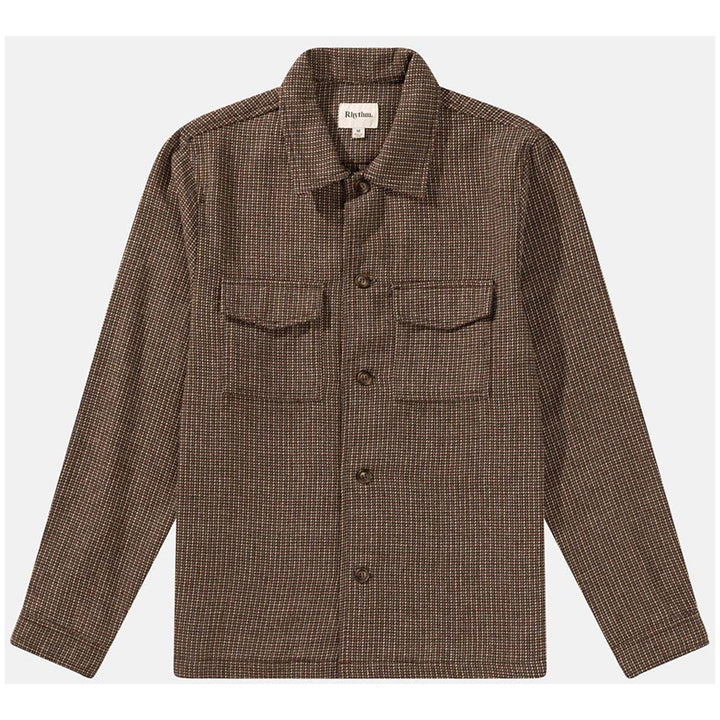Rhythm Fleck Overshirt - Men's Earth