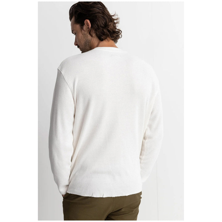 Rhythm Classic Waffle Knit - Men's Vintage White