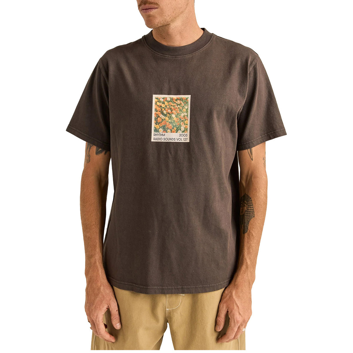 Rhythm Vol127 Vintage Short-Sleeve T-Shirt - Men's Vintage Black