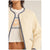 Rhythm Check Quilted Jacket - Women's Cream