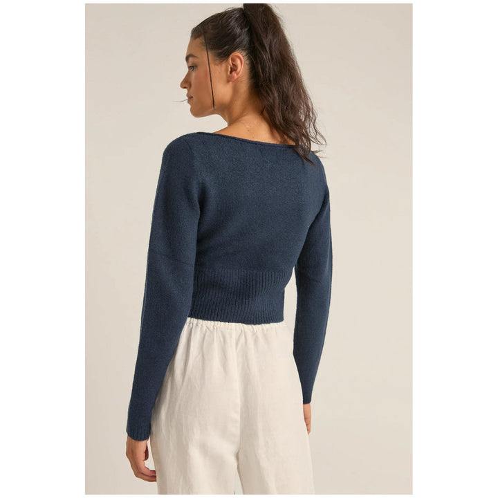 Rhythm Chloe Knit Top - Women's Navy