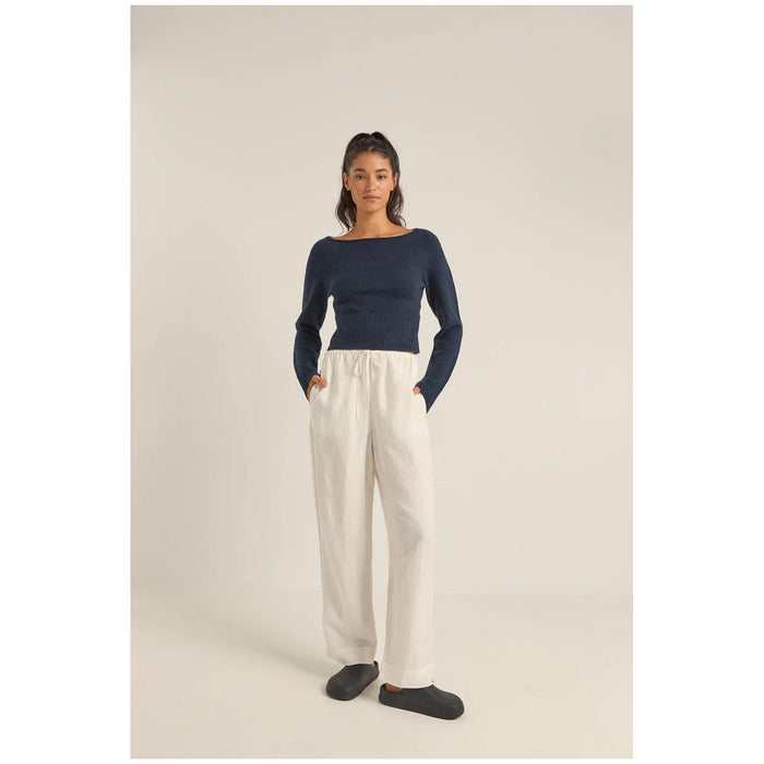Rhythm Chloe Knit Top - Women's Navy