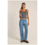 Rhythm Washed Out Denim Pants - Women's Blue