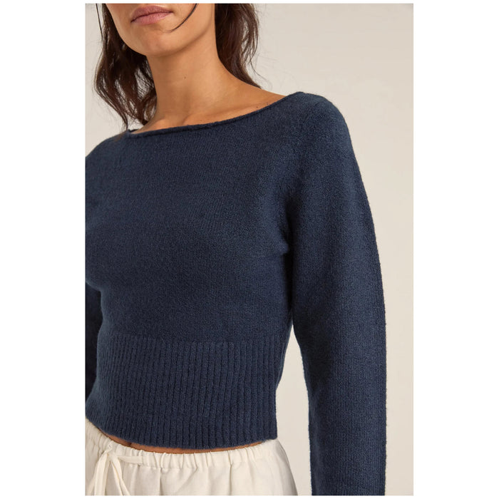 Rhythm Chloe Knit Top - Women's Navy