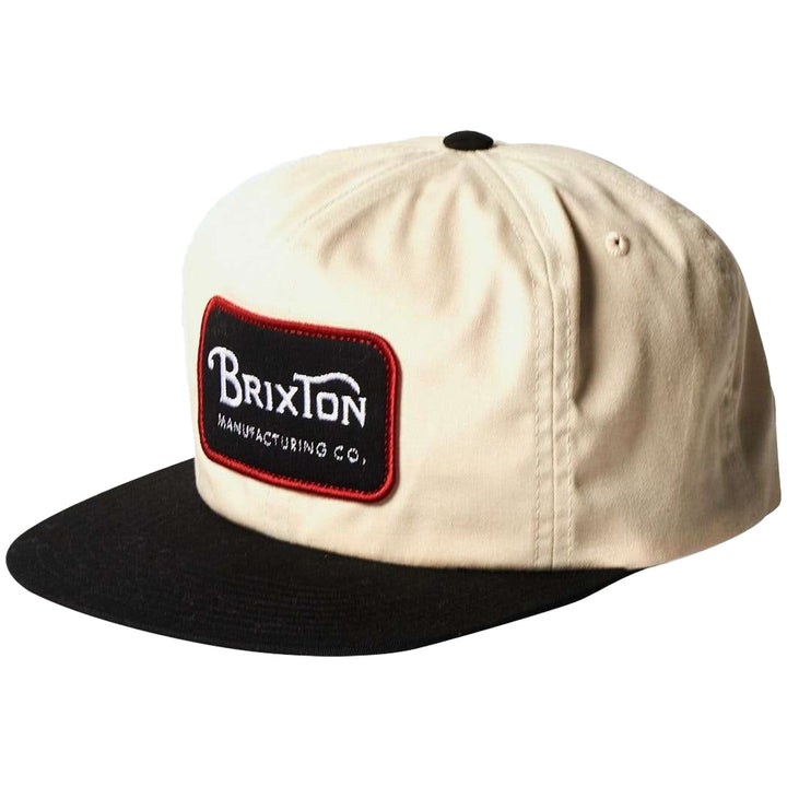 Brixton Grade Snapback Off White/Black