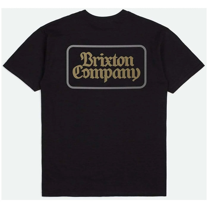 Brixton Norvell Short-Sleeve T-Shirt - Men's Black Worn Wash