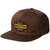 Brixton Osborn Snapback Hat Pinecone Brown