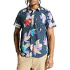 Washed Navy/Azure Blue Floral