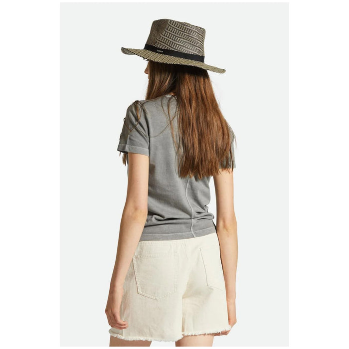 Brixton Carefree Organic GD Slim Crew T-Shirt - Women's Washed Black