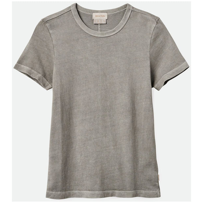 Brixton Carefree Organic GD Slim Crew T-Shirt - Women's Washed Black