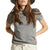 Brixton Carefree Organic GD Slim Crew T-Shirt - Women's Washed Black