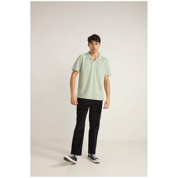 Rhythm Vintage Terry Polo - Men's Seafoam